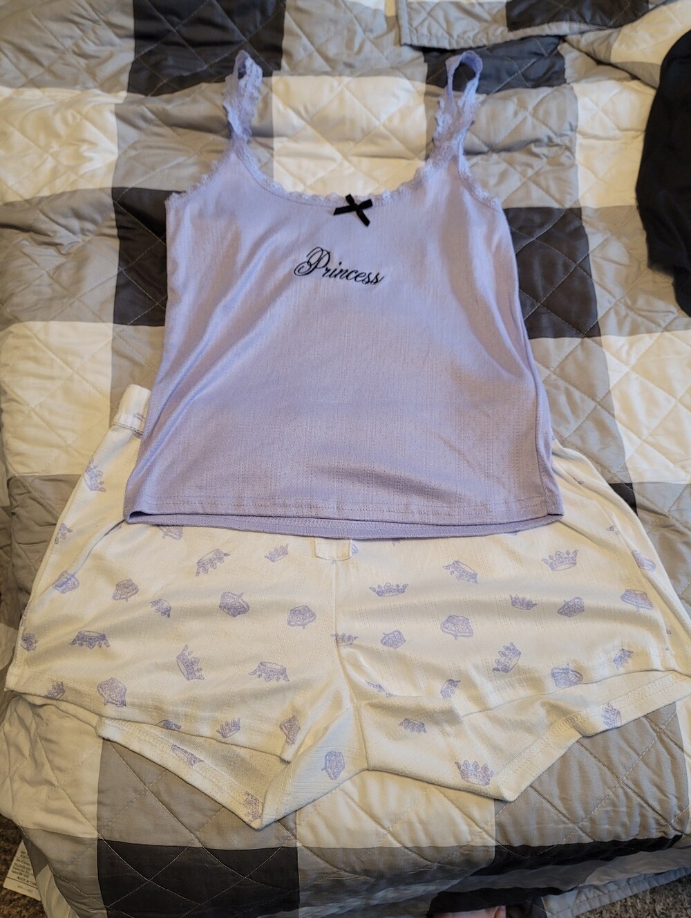 Mentally Exhausted 2 Piece Princess Set Size XLarge